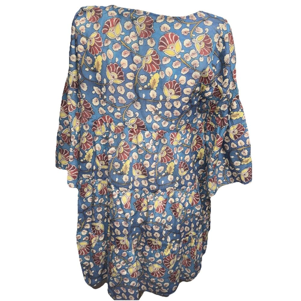 NWT WOMENS NATURAL LIFE FLORAL FARMHOUSE DRESS MEDIUM (U16) - Picture 4 of 5